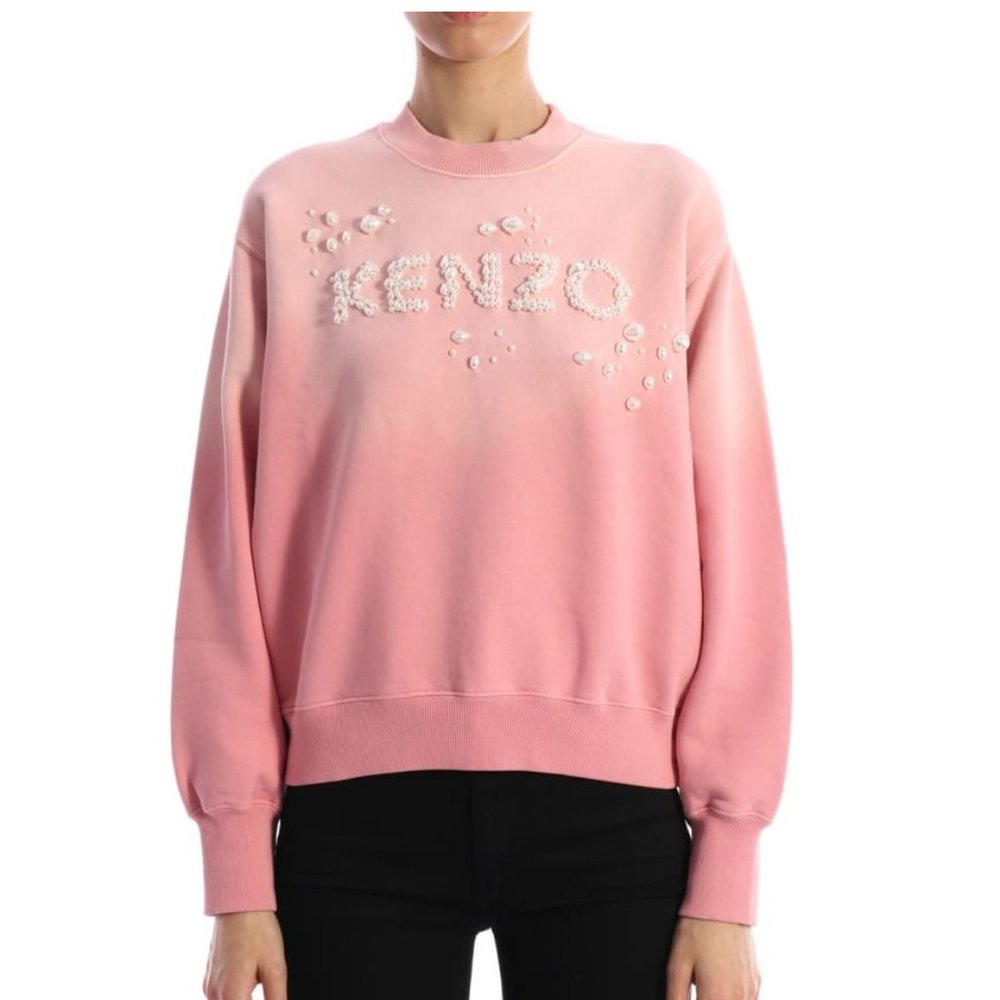 NWT kenzo oversized bubble logo ombré sweatshirt